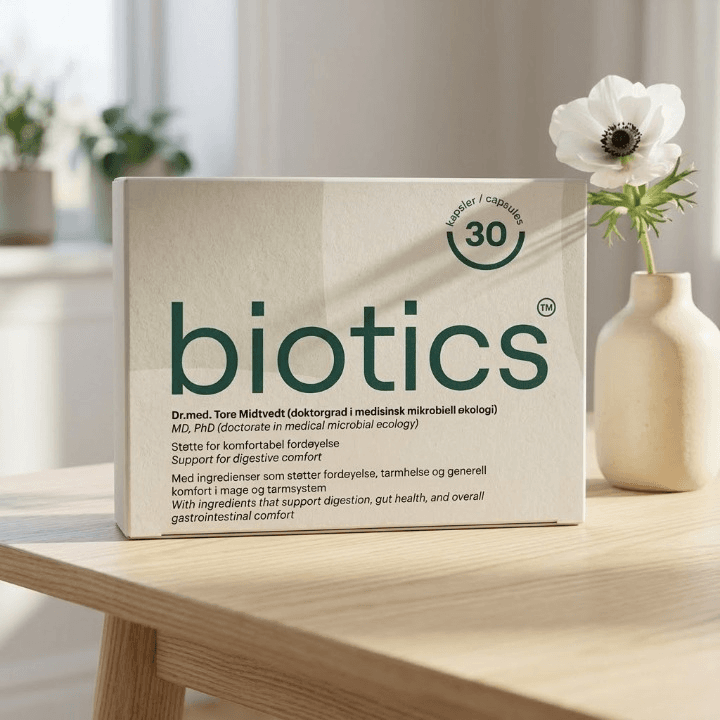 Biotics Verpackung